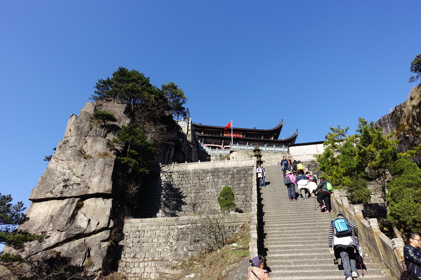 安徽池州-九華山天台寺